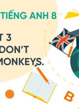 Unit 3 Please Dont Feed the Monkeys. - Tiếng anh 8  -  Hoc 10